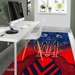 Melbourne Demons Area Rug 2022 05