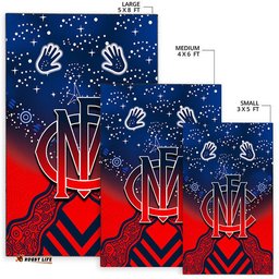 Melbourne Demons Area Rug 2022 05