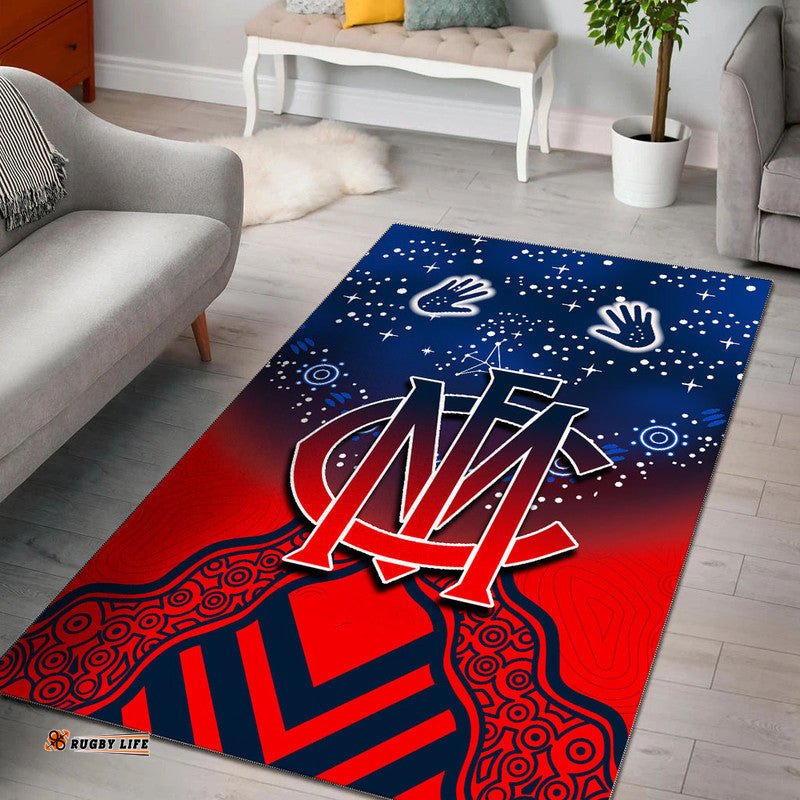 Melbourne Demons Area Rug 2022 08