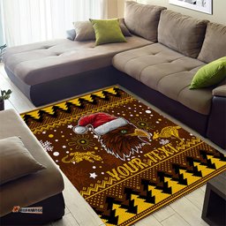 Hawks Football Area Rug Spectemur Agendo Christmas Vibe 2023