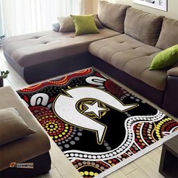 Torest Trait Islands Mix Aboriginal Pattern Area Rug 06