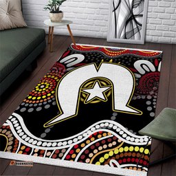 Torest Trait Islands Mix Aboriginal Pattern Area Rug 06