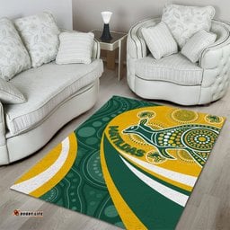 custom australia matildas indigenous area rug go tilly special tee aussie
