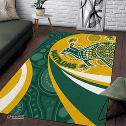 custom australia matildas indigenous area rug go tilly special tee aussie