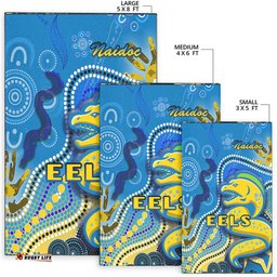 Vibe Hoodie Area Rug Parramatta Eels NAIDOC Area Rug 05