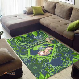 Vibe Hoodie Area Rug Canberra Raiders Superman Area Rug