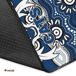 Geelong Cats Area Rug Aboriginal Version
