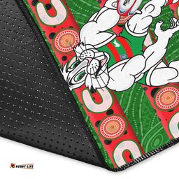 Vibe Hoodie Area Rug South Sydney Roosters Comic Style Area Rug