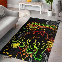 panthers rugby area rug custom indigenous black panthers area rug rlt13 tee aussie