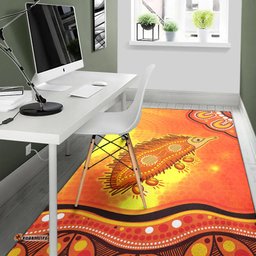 Echidna Aboriginal Area Rug Australian Animal