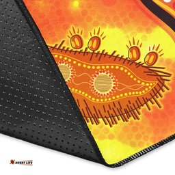 Echidna Aboriginal Area Rug Australian Animal