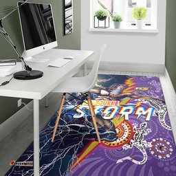 storm aboriginal rugby area rug super storm thunder power rlt13 tee aussie