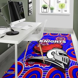 Newcastle Knights Area Rug Indigenous