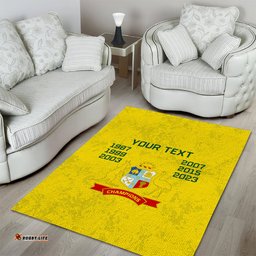 Custom Australia Cricket Area Rug History Champions World Cup Unique