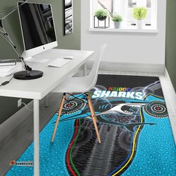 cronulla sutherland sharks area rug naidoc week special style tee aussie