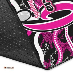 Sydney Sixers Area Rug Cricket Dot Aboriginal