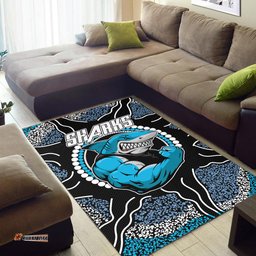 sharks rugby area rug custom indigenous super sharks area rug rlt13 tee aussie
