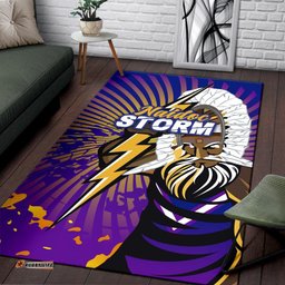 melbourne storm naidoc week area rug indigenous style tee aussie