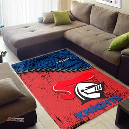 newcastle knights area rugs grunge polynesian tattoo nrl tee aussie
