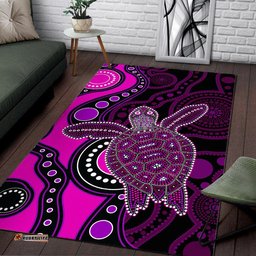 aboriginal turtle area rug pink style tee aussie