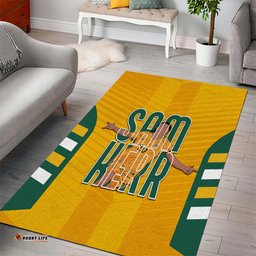 custom australia matildas area rug sam kerr legend tee aussie