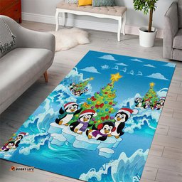 Its Penguin ing To Look A Lot Like Christmas Area Rug