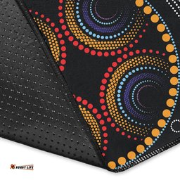Aboriginal Area Rug Dreamtime Dot Painting Aboriginal Style