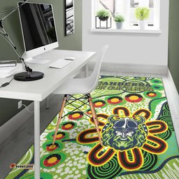 Australia Canberra Naidoc Area Rug Custom For Our Elders Area Rug