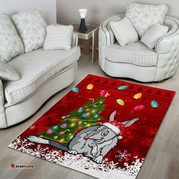 Australia Christmas Area Rug Aussie Bilby Santa Merry Xmas