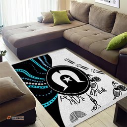 aboriginal pattern torest strait island area rug ts04 tee aussie