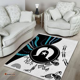 aboriginal pattern torest strait island area rug ts04 tee aussie
