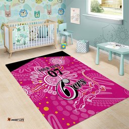 Custom Sixers Cricket Indigenous Area Rug Inspirations