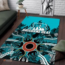 Brisbane Heat Area Rug Cricket Dot Aboriginal