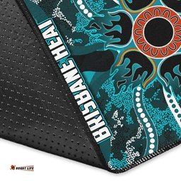 Brisbane Heat Area Rug Cricket Dot Aboriginal