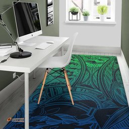 Torres Strait Islanders Area Rug Ocean Art