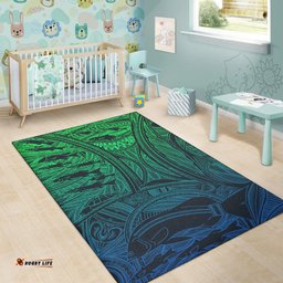 Torres Strait Islanders Area Rug Ocean Art