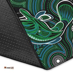 Fishing Aboriginal Area Rug No.3