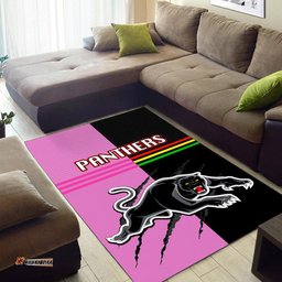 Panthers Rugby Area Rug Mix Color Jersey