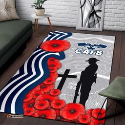 Geelong Area Rug Cats ANZAC Day Indigenous