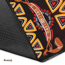 Didgeridoo Aboriginal Area Rug