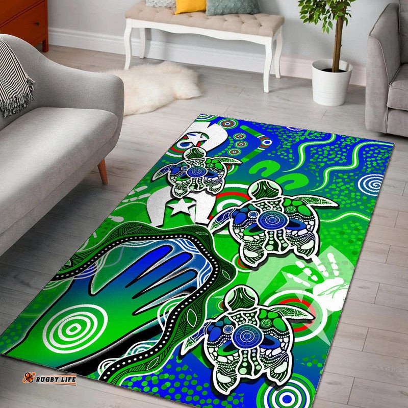 aboriginal naidoc turtle area rug torres strait islander tee aussie