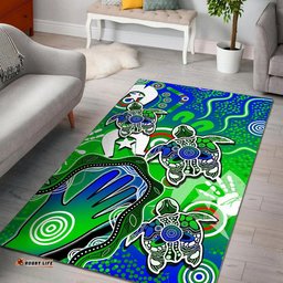 aboriginal naidoc turtle area rug torres strait islander tee aussie