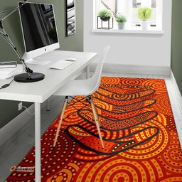 aboriginal personalised area rug aboriginal boomerangs and dot circle tee aussie