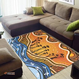 Area Rug Aboriginal Pattern ver07