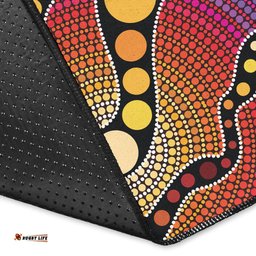 Area Rug Aboriginal Pattern ver18