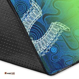 Torres Strait Islands Area Rug Indigenous Dot Painting Art