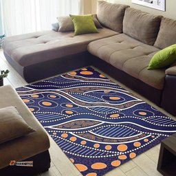 Area Rug Aboriginal Pattern ver15