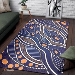 Area Rug Aboriginal Pattern ver15