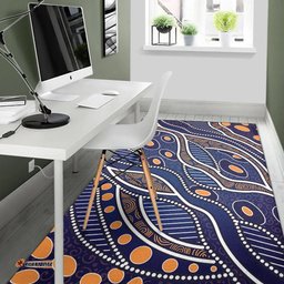 Area Rug Aboriginal Pattern ver15