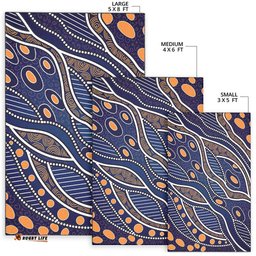 Area Rug Aboriginal Pattern ver15